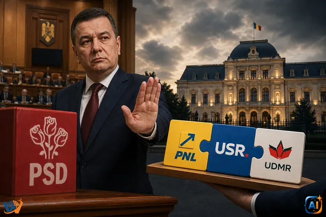 PSD blochează varianta PNL-USR-UDMR