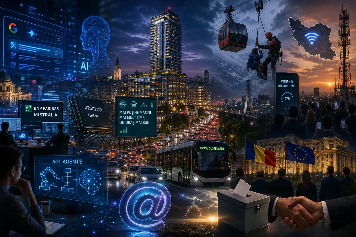 AI Pulse Night: AI, orașe și politică sub presiune