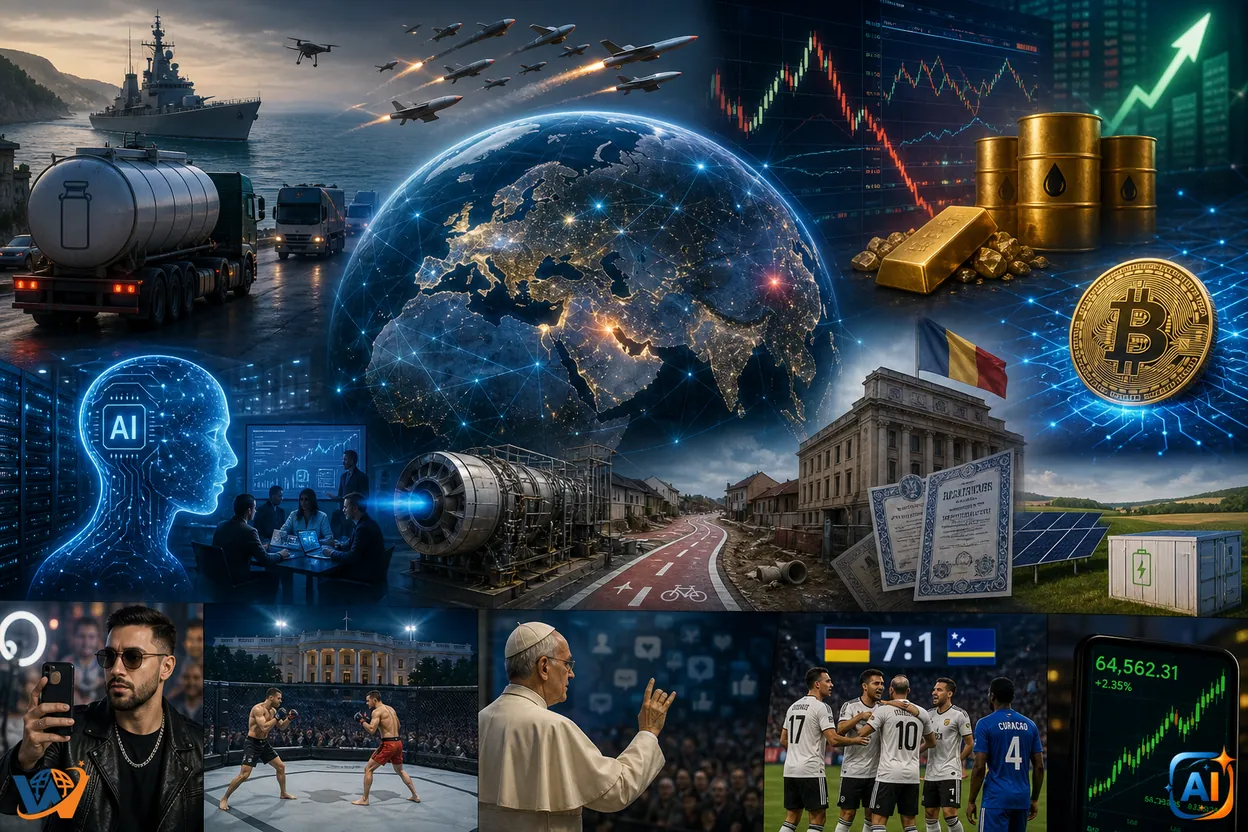 AI Pulse Night: Piețe, AI și tensiuni globale