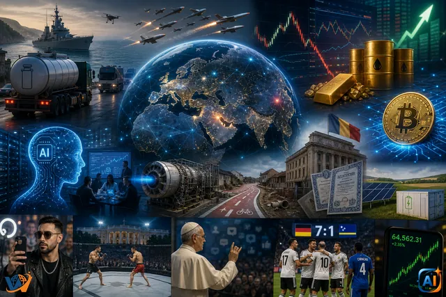 AI Pulse Night: Piețe, AI și tensiuni globale