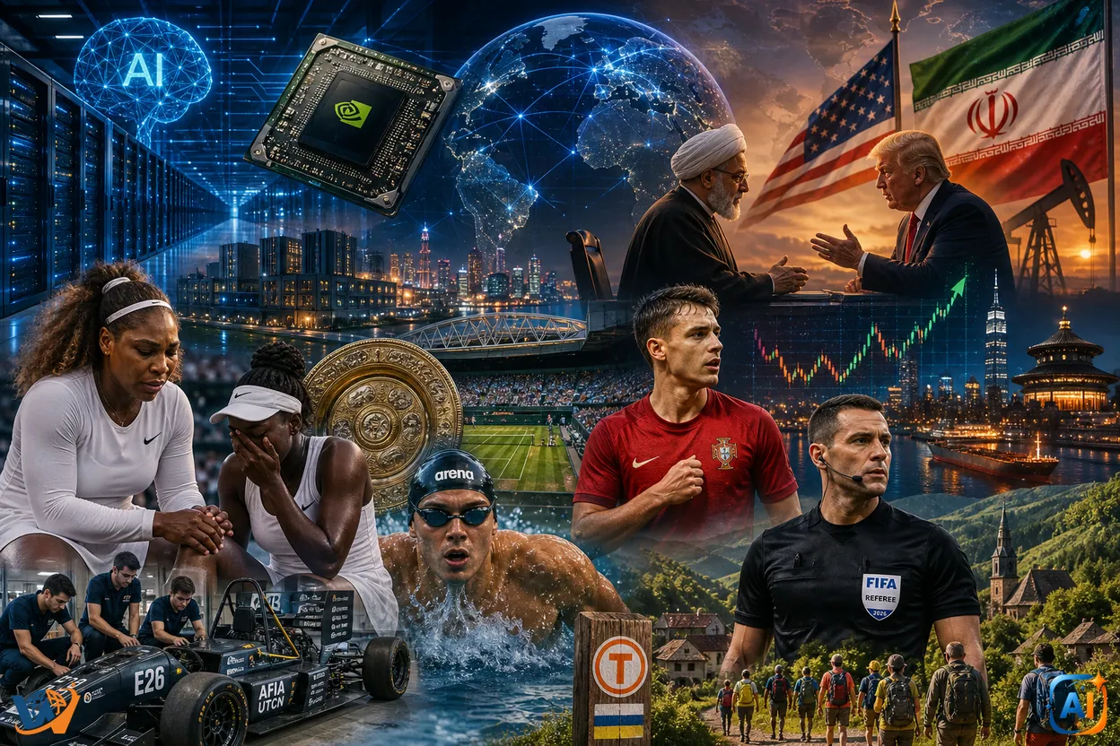 AI Pulse Night: AI, sport și geopolitică în ziua vitezei