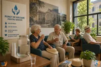 Punct de Răcoare pentru seniori la UMF Cluj
