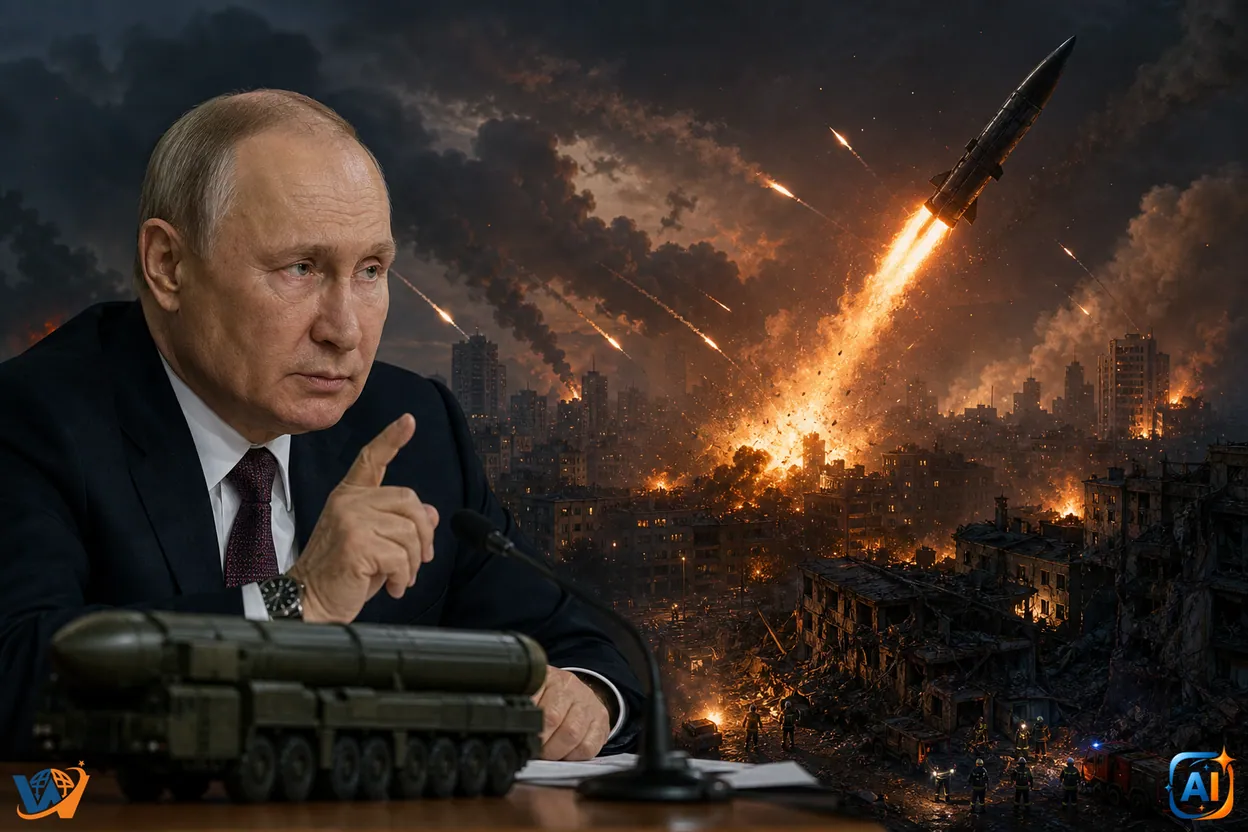 Putin dezvăluie motivul lansării rachetei Oreshnik asupra Kievului