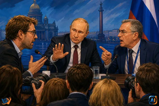 Moment tensionat la Kremlin: Putin, pus în dificultate de un jurnalist german