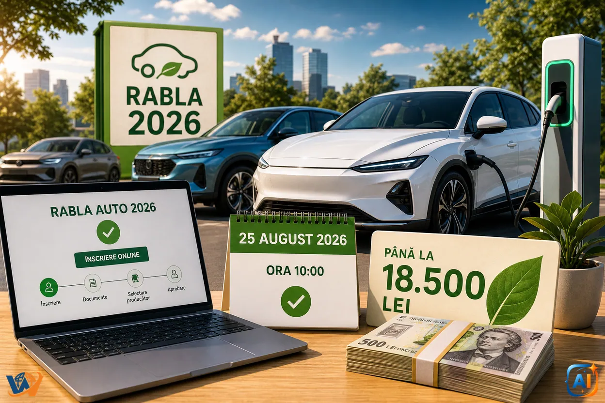 Rabla 2026 se redeschide pe 25 august: până la 18.500 lei