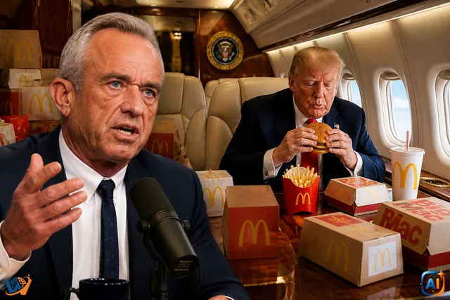 RFK Jr. dezvăluie de ce Trump preferă McDonald’s în călătorii