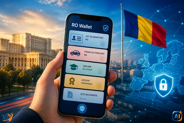 Buletinul și permisul intră în telefon. România lansează RO Wallet