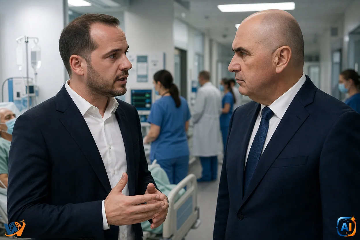 Rogobete îi lansează o invitație publică lui Bolojan: „Haideți cu mine într-un spital”