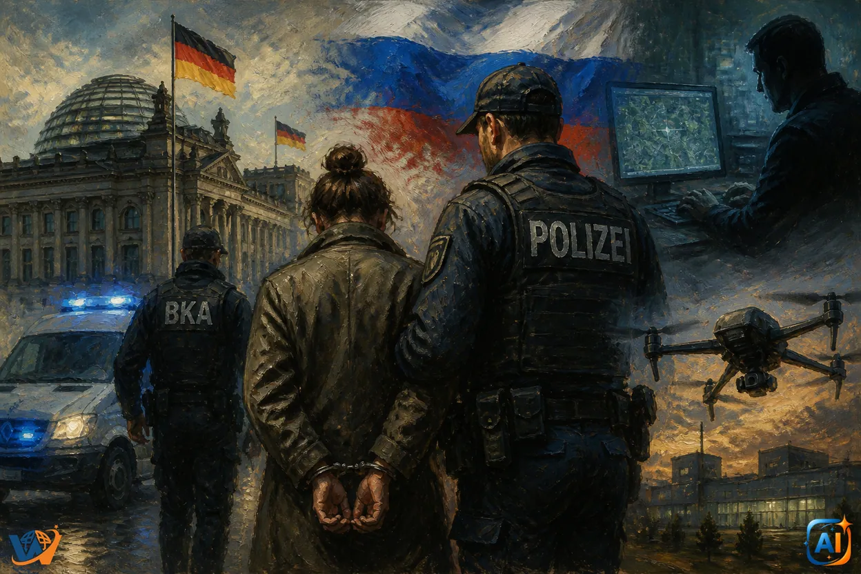 Româncă arestată în Germania pentru presupus spionaj. Anchetatorii verifică un posibil complot împotriva unui producător de drone