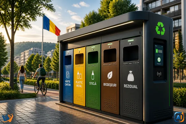România a depășit ținta PNRR: 5.091 de insule ecologice finalizate