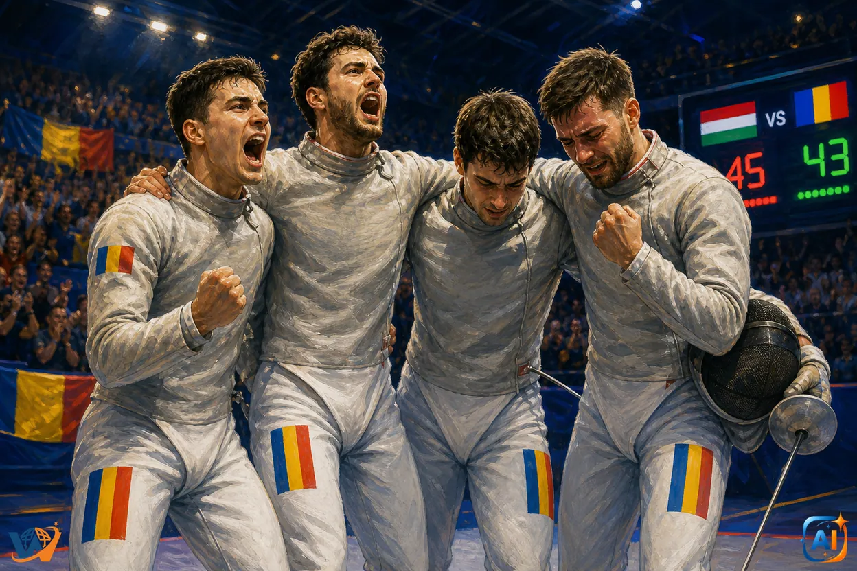 România, argint european după finală dramatică
