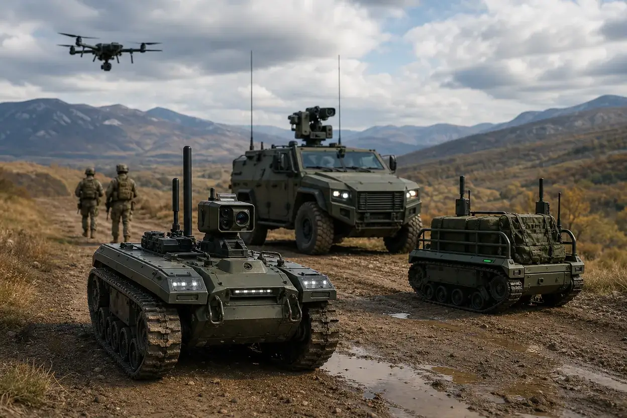 România intră în era roboților militari: giganți din Coreea de Sud și Estonia vor programul UGV