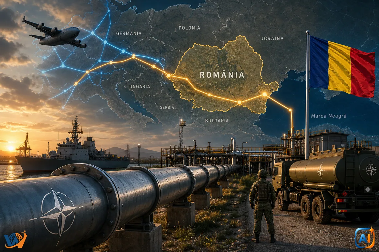 România intră în rețeaua de conducte NATO