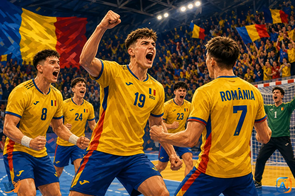 România, victorie categorică cu Israel la Handbal EURO U20! „Tricolorii” sunt aproape de faza principală