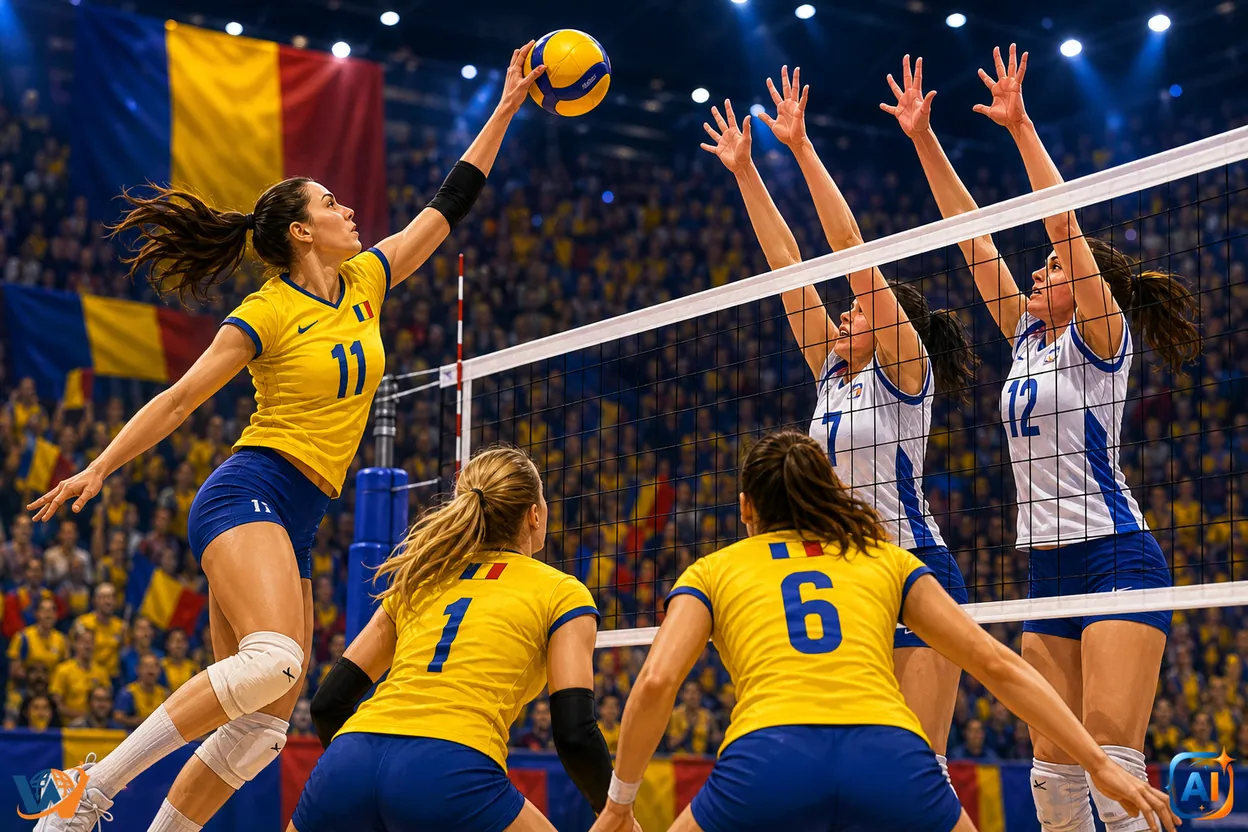 Naționala feminină de volei a României joacă pentru Euro 2028