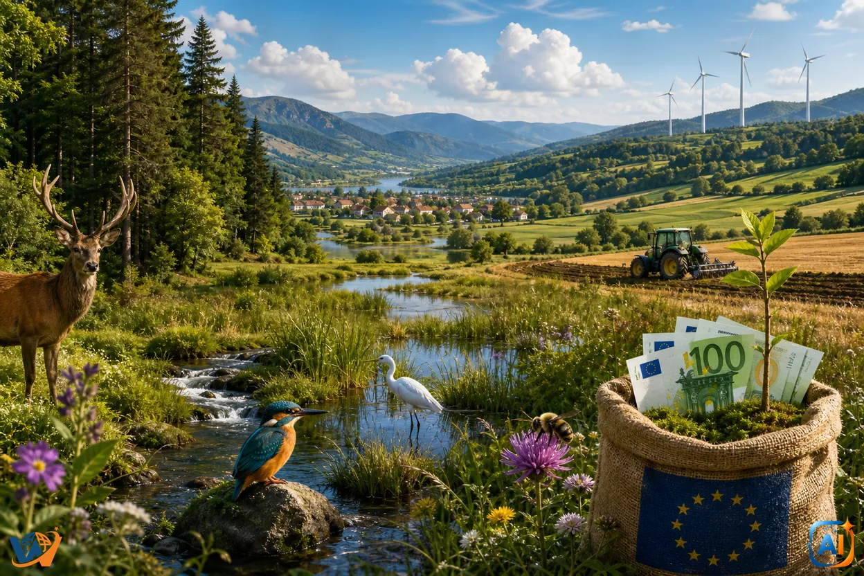 România păstrează un miliard de euro prin biodiversitate
