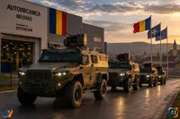 România produce blindate pentru NATO. Ce înseamnă noua fabrică de la Mediaș într-o Europă care se reînarmează