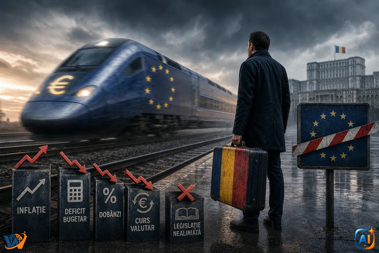 România ratează din nou trenul euro