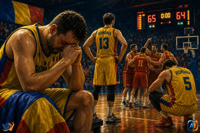 România ratează dramatic Mondialul de baschet