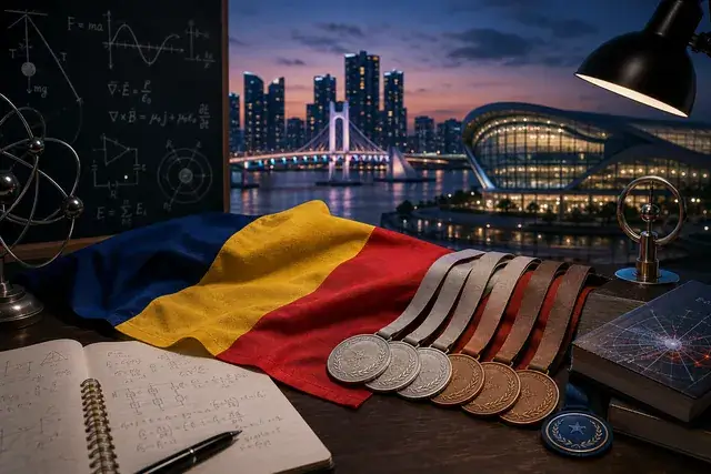 România strălucește la fizică în Asia