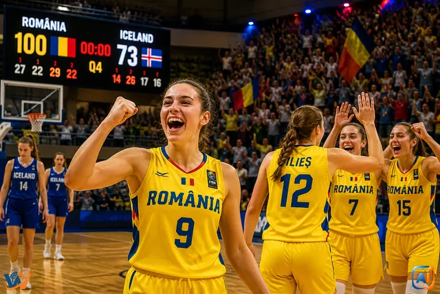 România U18 baschet feminin înscrie 100 de puncte la Tulcea