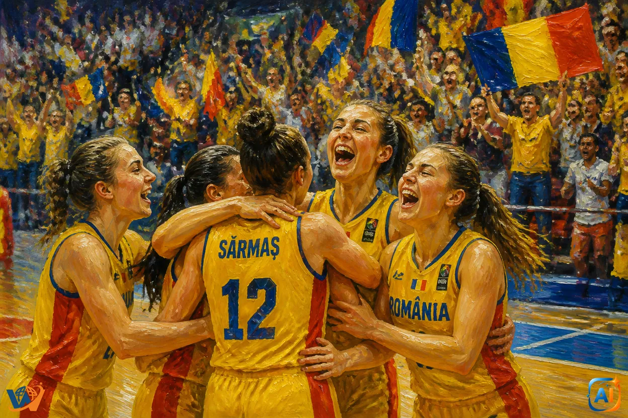 România U18, în semifinalele EuroBasket după un meci electrizant