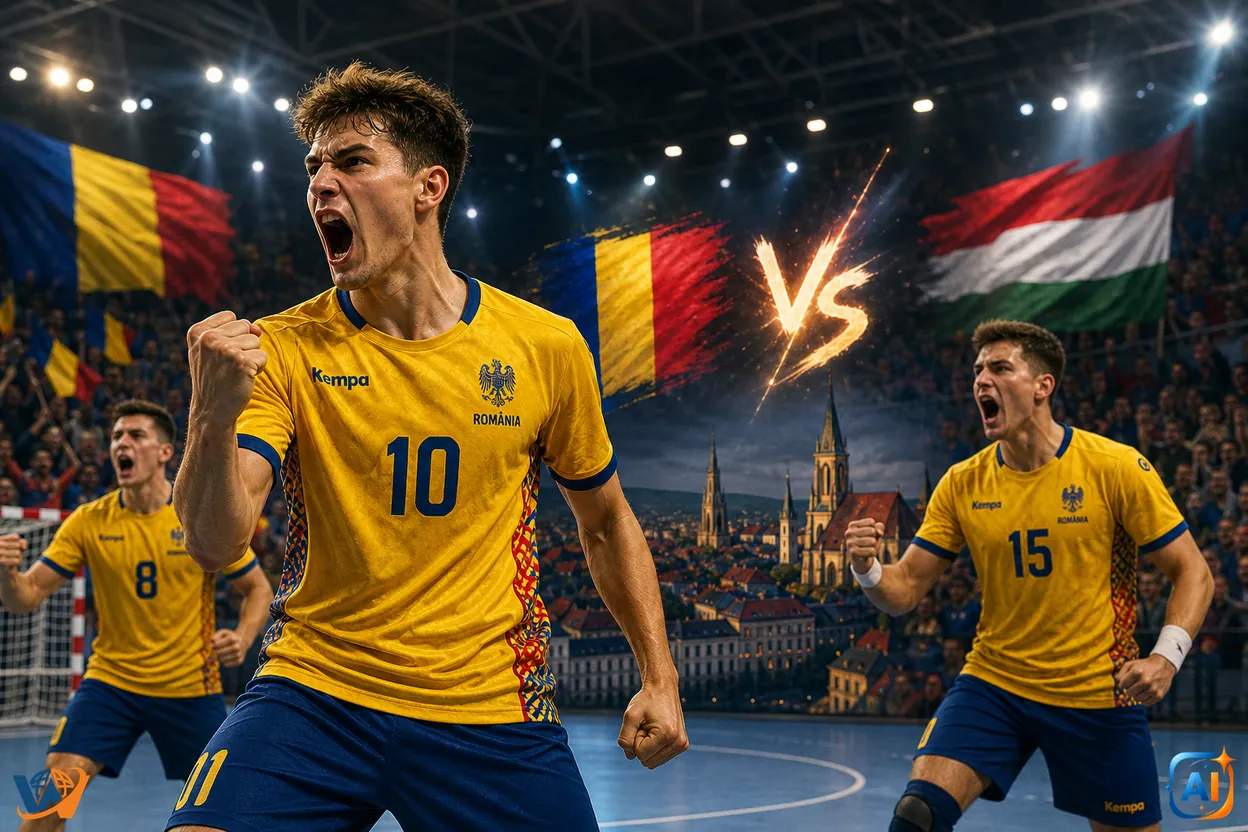 România Handbal U20 caută reacția contra Ungariei la Cluj