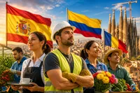 Românii sunt mai mulți, dar au coborât pe locul 3 în Spania