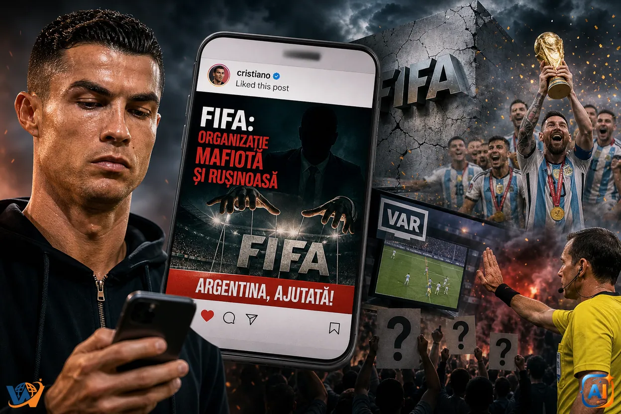 Ronaldo, criticat după un like controversat