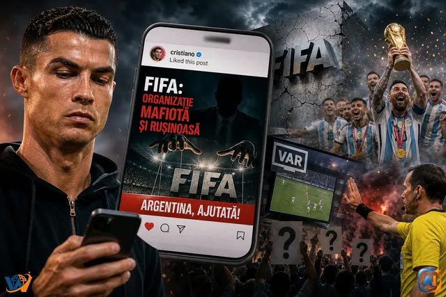 Ronaldo, criticat după un like controversat