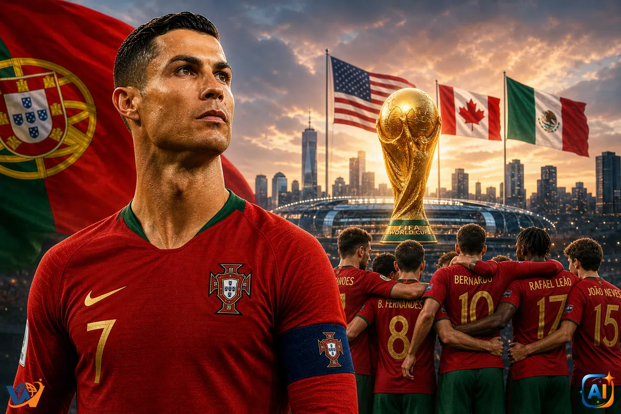 Cristiano Ronaldo visează Mondialul din 2026. Portugalia își pregătește ofensiva