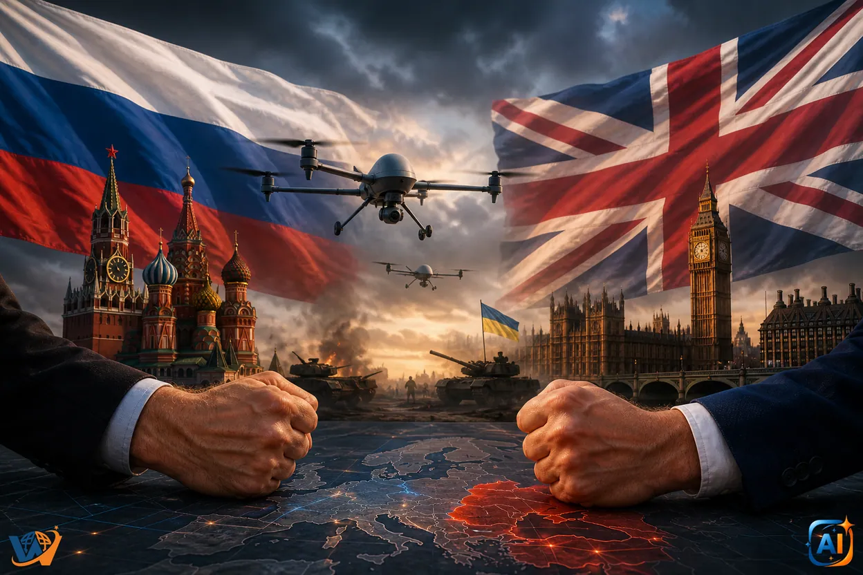 Rusia amenință Londra. Marea Britanie răspunde: sprijin total Ucrainei