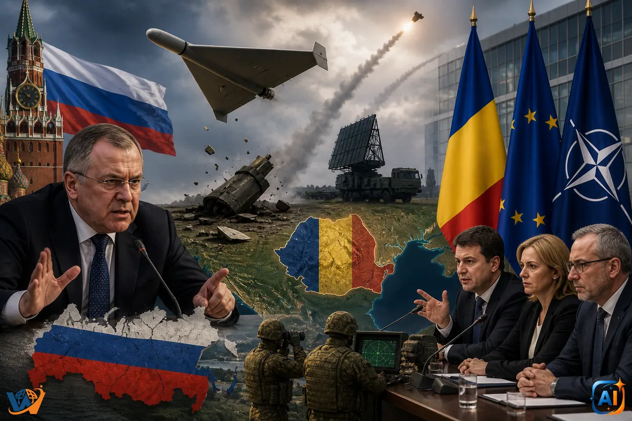 Rusia invocă „incidente regizate” după dronele doborâte de România