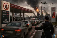 Rusia rămâne fără benzină după atacurile Ucrainei