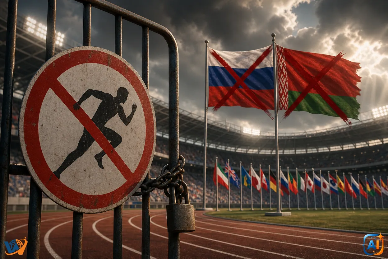 Rusia rămâne blocată în atletismul mondial