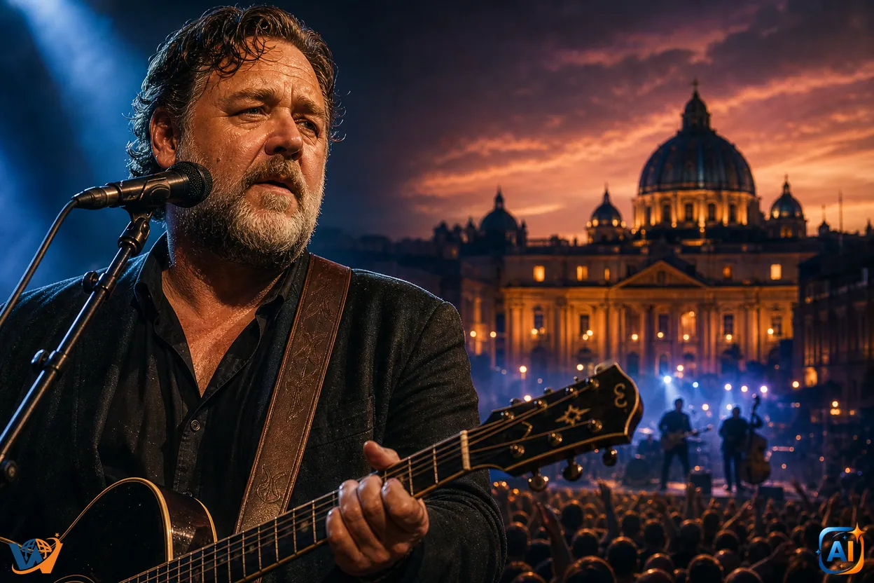 Russell Crowe vine în România în 2027