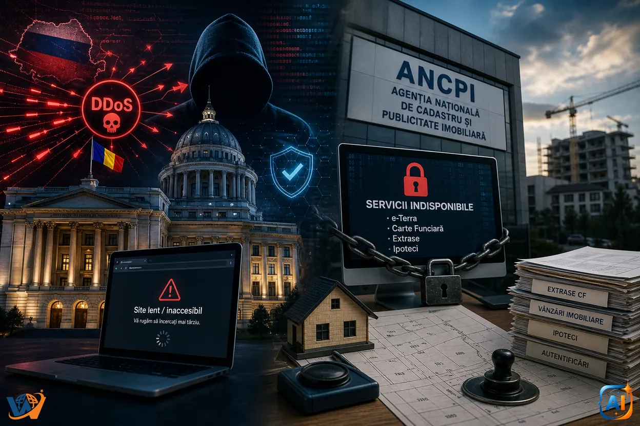Senatul, atacat de hackeri pro-ruși. Cadastrul încă repară pagubele