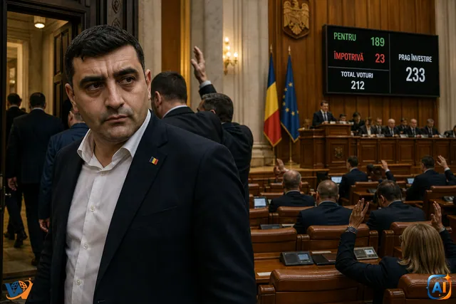 Simion, tactica de galerie în Parlament