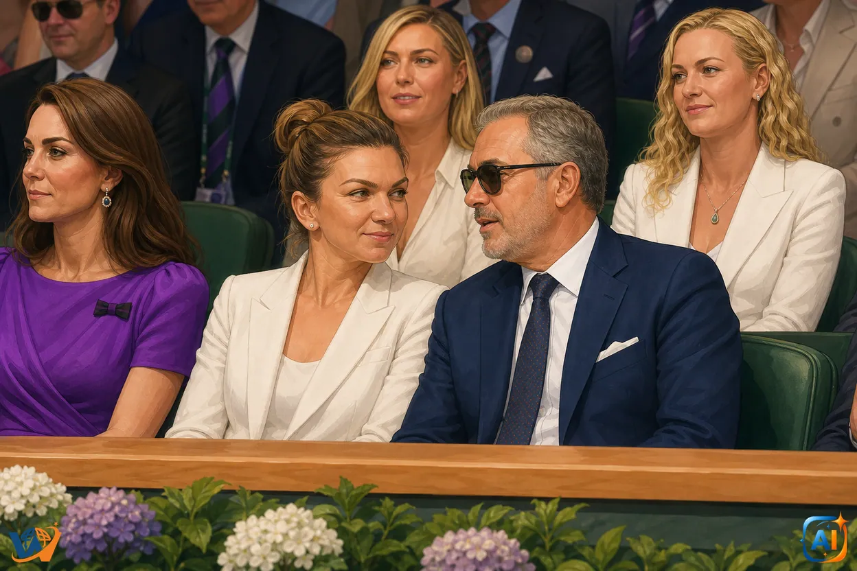 Simona Halep, prima apariție publică alături de Dorin Mateiu