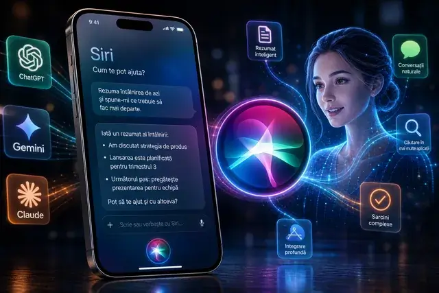 Siri se transformă în rival pentru ChatGPT
