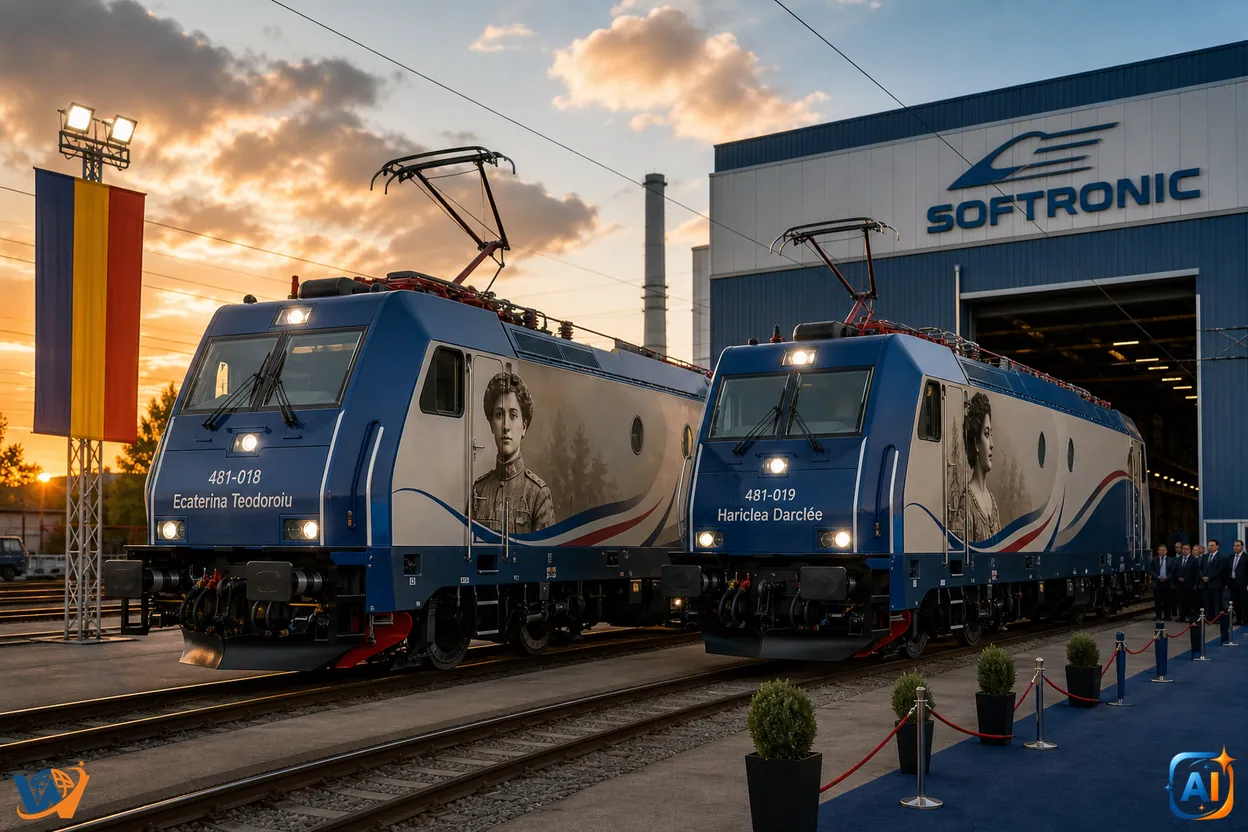 Softronic finalizează 19 locomotive modernizate
