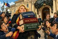 Șoșoacă, vizită cu „bibliotecă” la Cotroceni: ce cadouri i-a dus lui Nicușor Dan