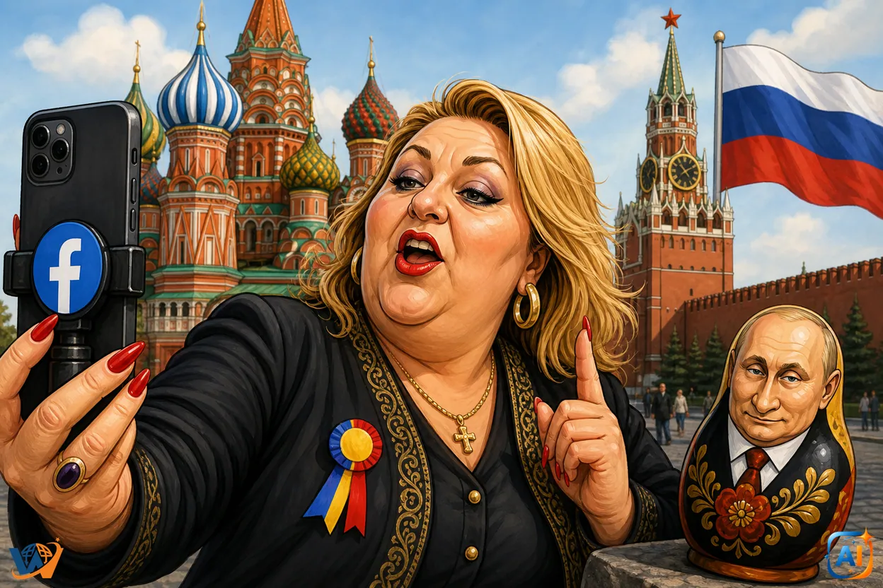 Șoșoacă reaprinde scandalul Moscova