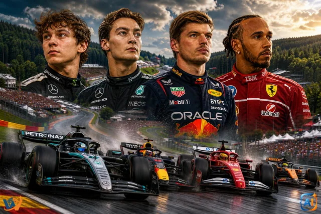 Marele Premiu al Belgiei aduce duelul sezonului în Formula 1. Cine sunt favoriții de la Spa