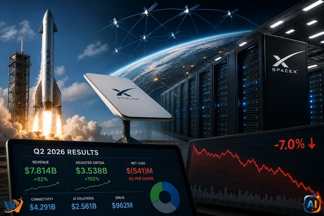 SpaceX surprinde Wall Street: venituri de 7,8 miliarde de dolari