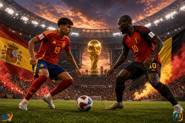 Spania – Belgia, duelul zilei la Mondial