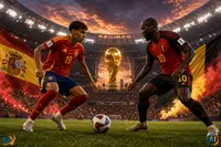 Spania – Belgia, duelul zilei la Mondial