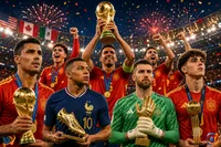 Spania domină Mondialul 2026! Rodri, Mbappé și Unai Simón au cucerit premiile turneului