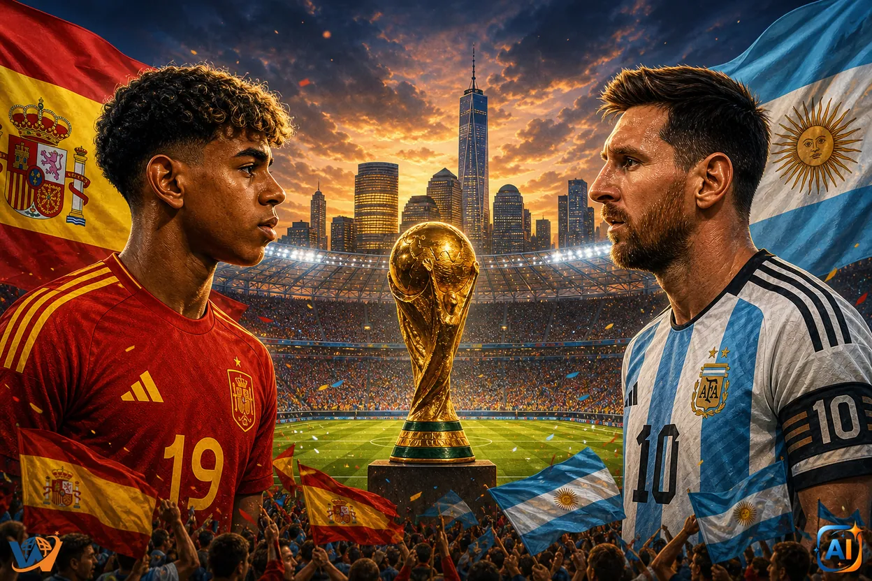Spania–Argentina, finala uriașă a Cupei Mondiale 2026