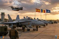 Spania trimite șapte F-18 și 200 de militari în România